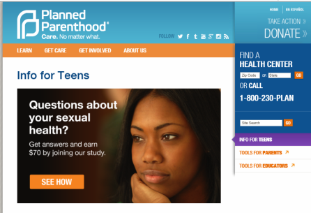 Planned Parenthood Targeting Teens-1