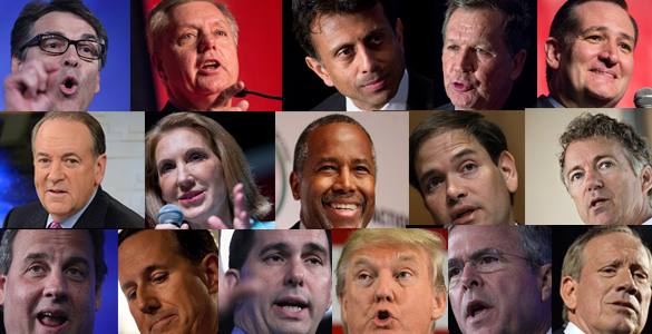 GOP candidates mashup