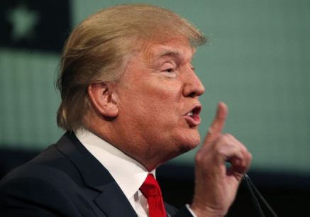 trump finger