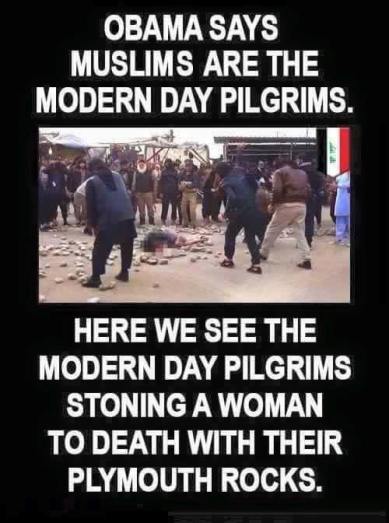pilgrams stoning