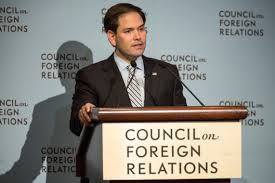 rubio and CFR