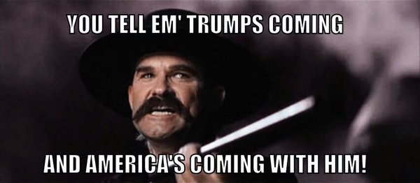 trump is coming