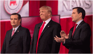 Cruz, Trump, Rubio