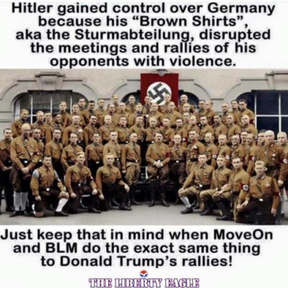 HITLER BROWN SHIRTS