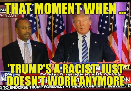 trump not racist