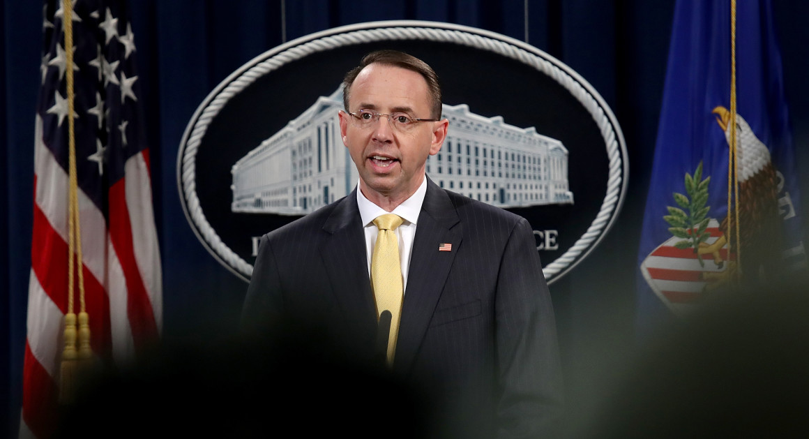 Rod Rosenstein is pictured. | Getty Images