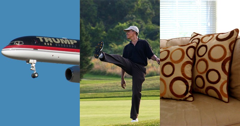 Louisiana Floods: Trump Visits, Obama Golfs, Hillary Sleeps