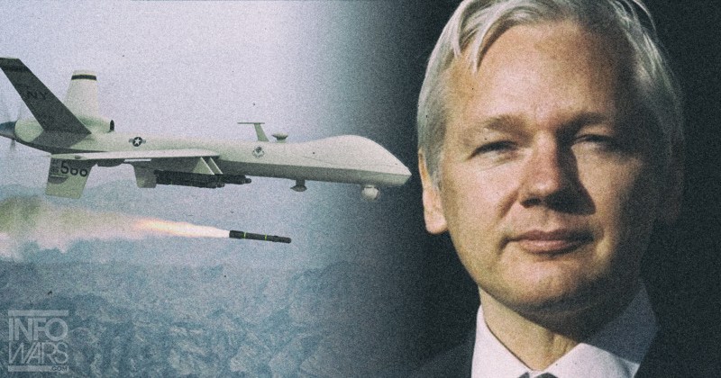 Wikileaks: Hillary Clinton Proposed Killing Assange With Drone Strike