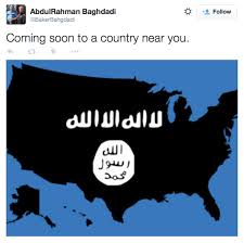 Image result for isis flag usa