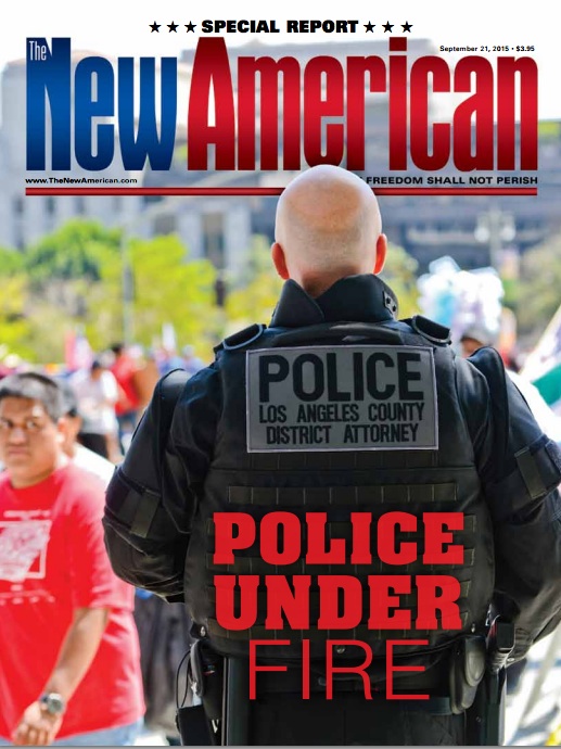 police under fire cover