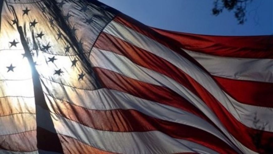 Nov. 10, 2010 - The American flag at South Park Cemetery in Roswell, N.M. 