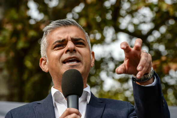 London mayoral candidate Sadiq Khan