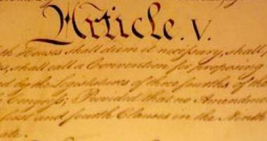 Assembly of State Legislatures Changes Article V Text in Call for "Convention of States"