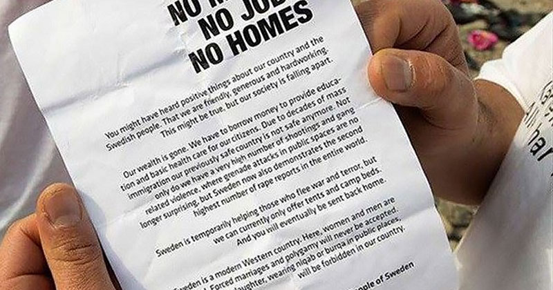 Sweden: 'No Apartments, No Jobs, No Shopping Without a Gun'