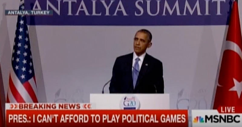 Reporter Confronts Obama: 'Why Can't We Take Out These Bastards?' (VIDEO)