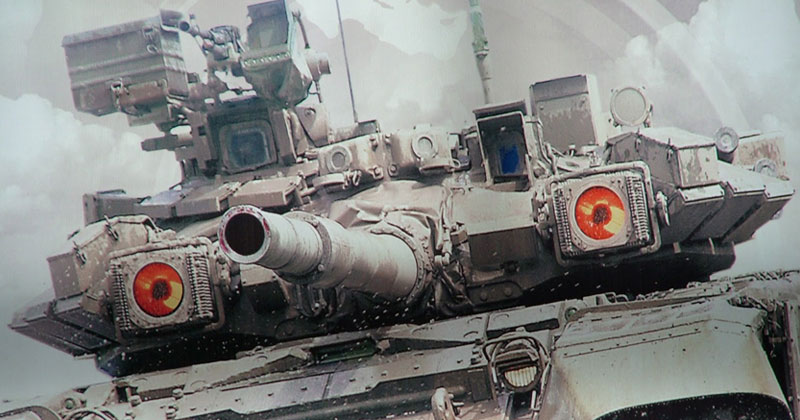 Russia Deploys TOW Resistant T-90 Tank in Aleppo