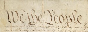 A portion of the Constitution (Wikipedia image)