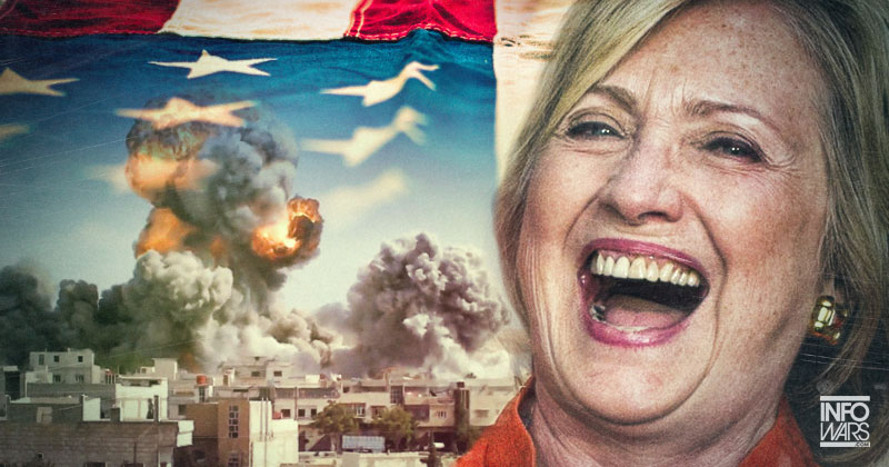 War Candidate Clinton Wins Big on Super Tuesday