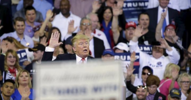 Trump: "Crazy" To Compare Supporters' Pledge To Nazi Salute