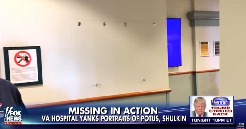 Mutiny? VA Hospital in Florida Takes Down Portrait of President Trump