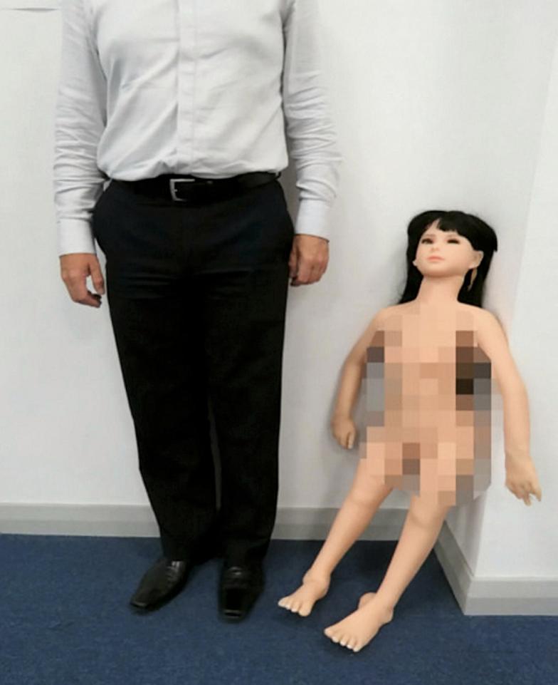 Medical professionals assessed the dolls to show they had been intended to be child like