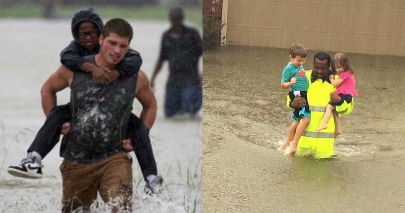 The Left is Triggered by Hurricane Harvey Because it Proves America Isn't Racist