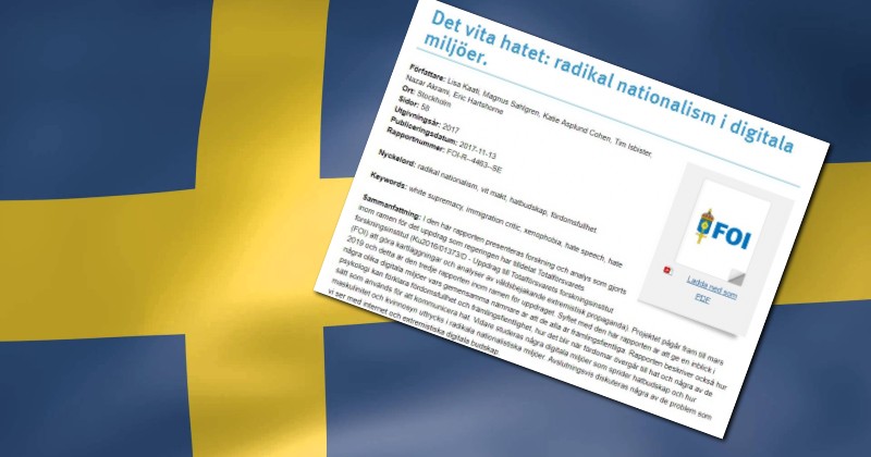 Swedish Government Report Says Putting the Word "Refugees" in Quotation Marks is "Hate"