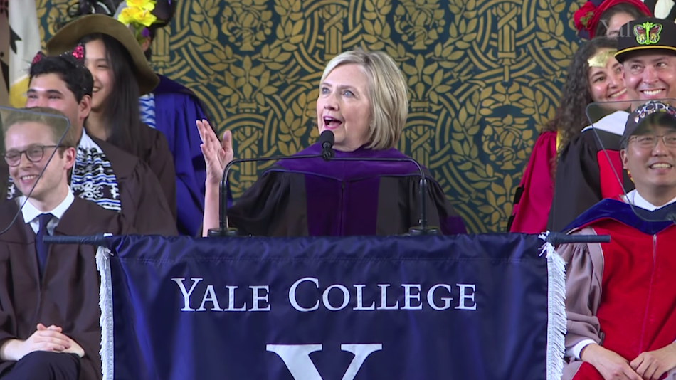 Hillary at Yale 2